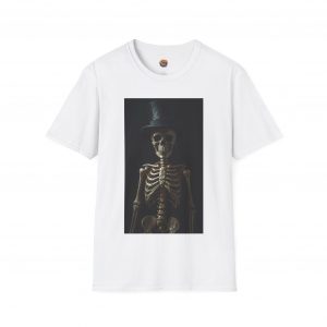 Vintage Skeleton Tee, Unisex Cotton T-Shirt