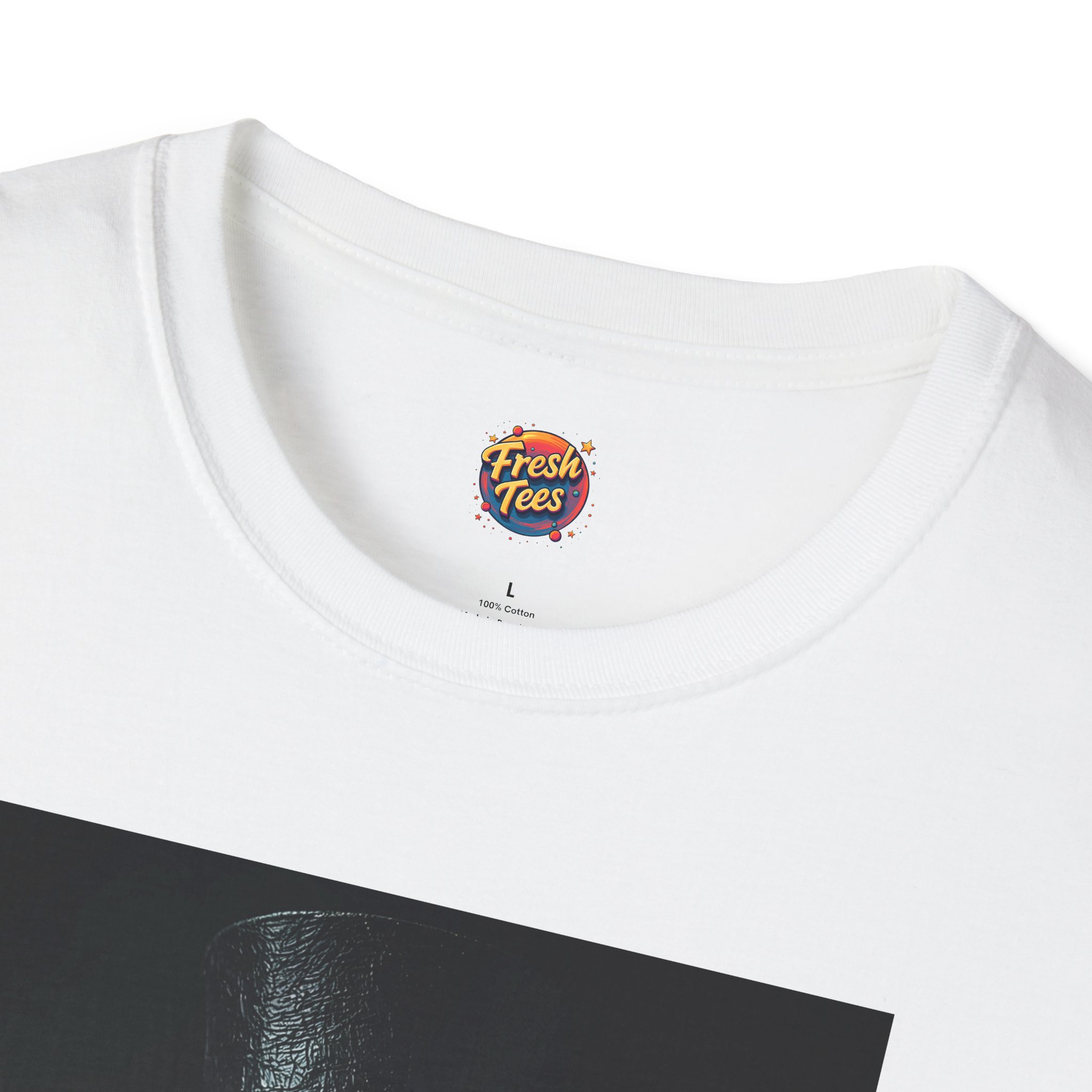 Vintage Skeleton Tee, Unisex Cotton T-Shirt - Image 3