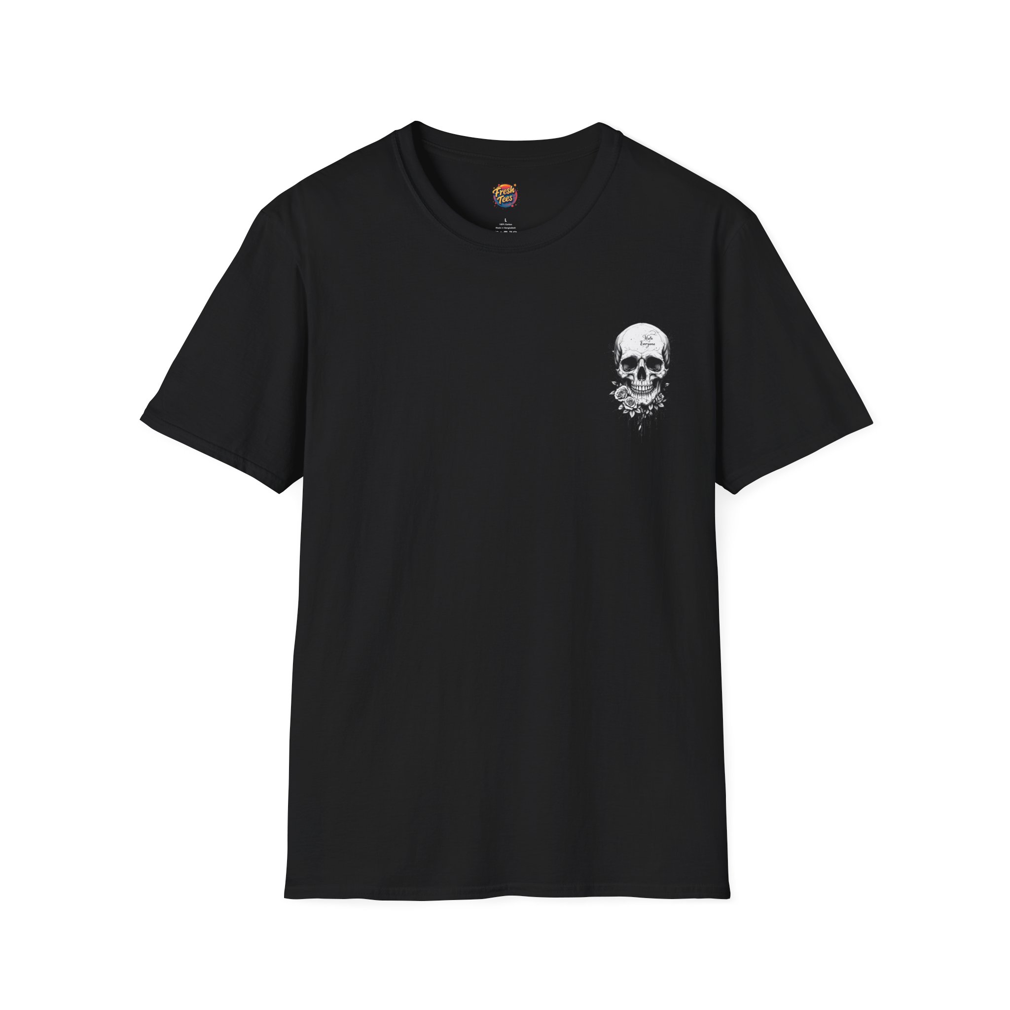 Hate Everyone Skull T-Shirt - Image 6