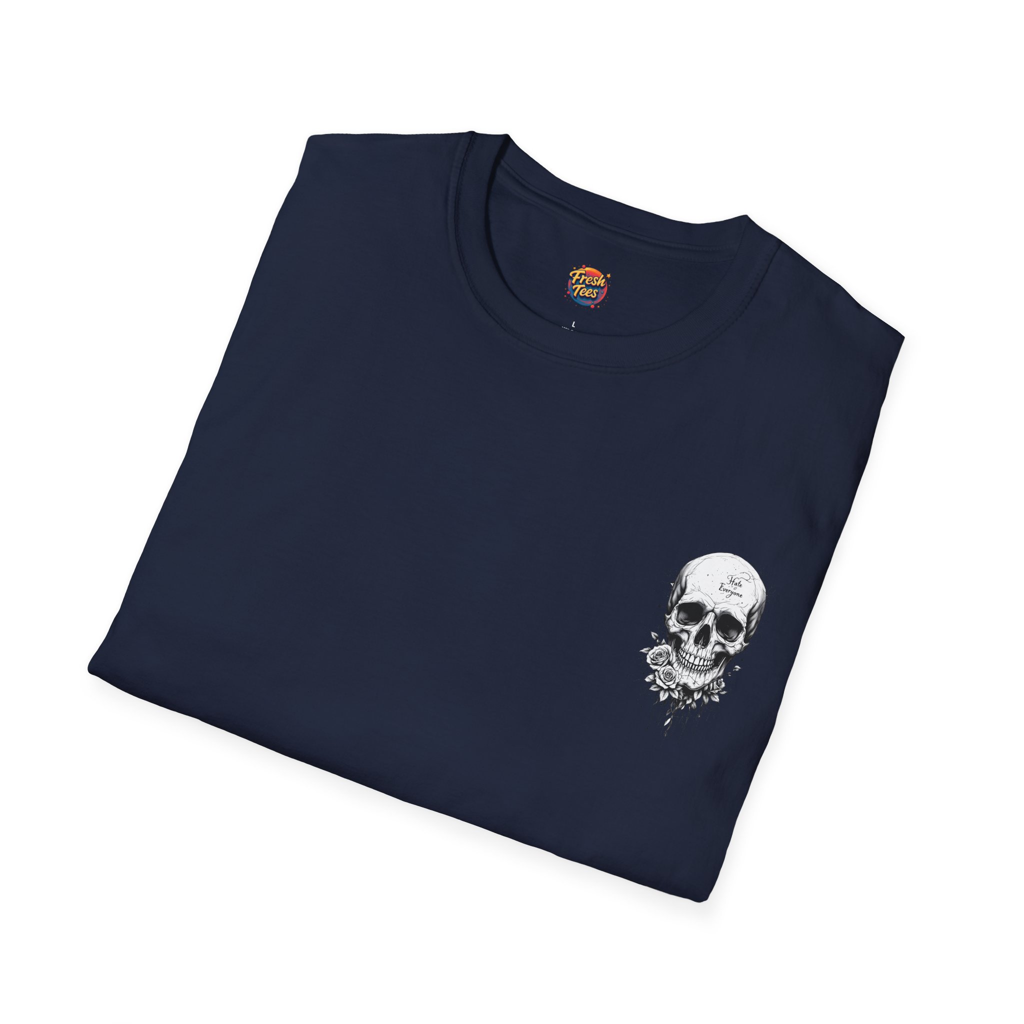 Hate Everyone Skull T-Shirt - Image 14